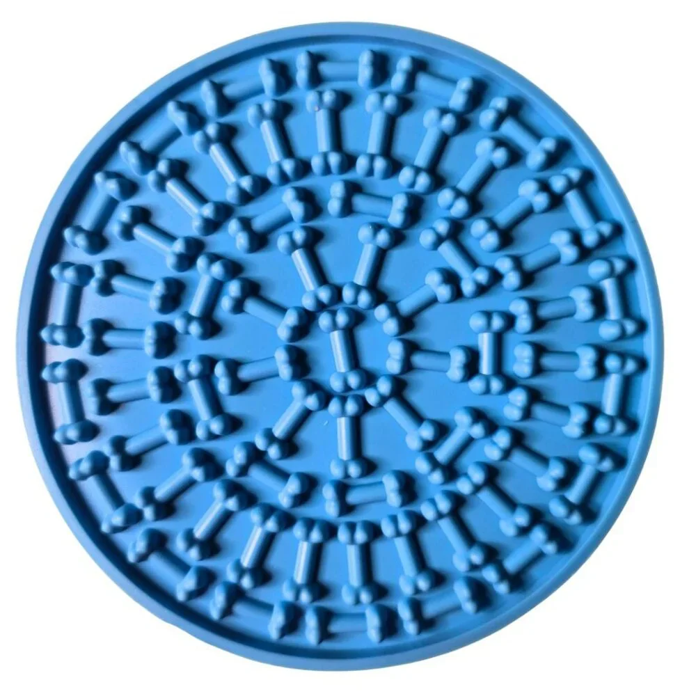 Dog Lick Mat 3 Pack Slow Feeder for Dogs & Cats Suction Cup Silicone Mats